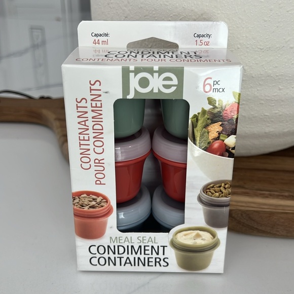 Cute.. joie Condiments Containers. - Picture 1 of 16